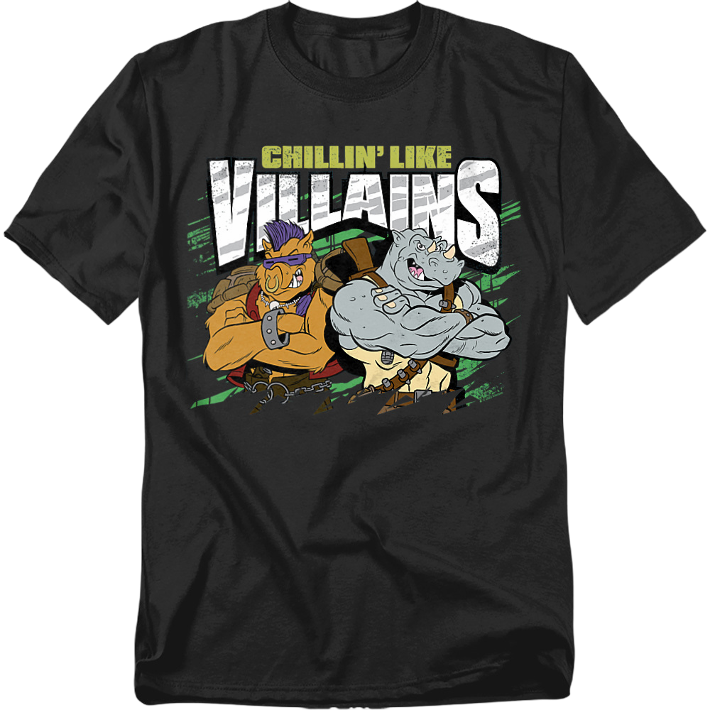 Chillin' Like Villains Teenage Mutant Ninja Turtles T-Shirt