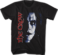 Distressed Face Paint The Crow T-Shirt