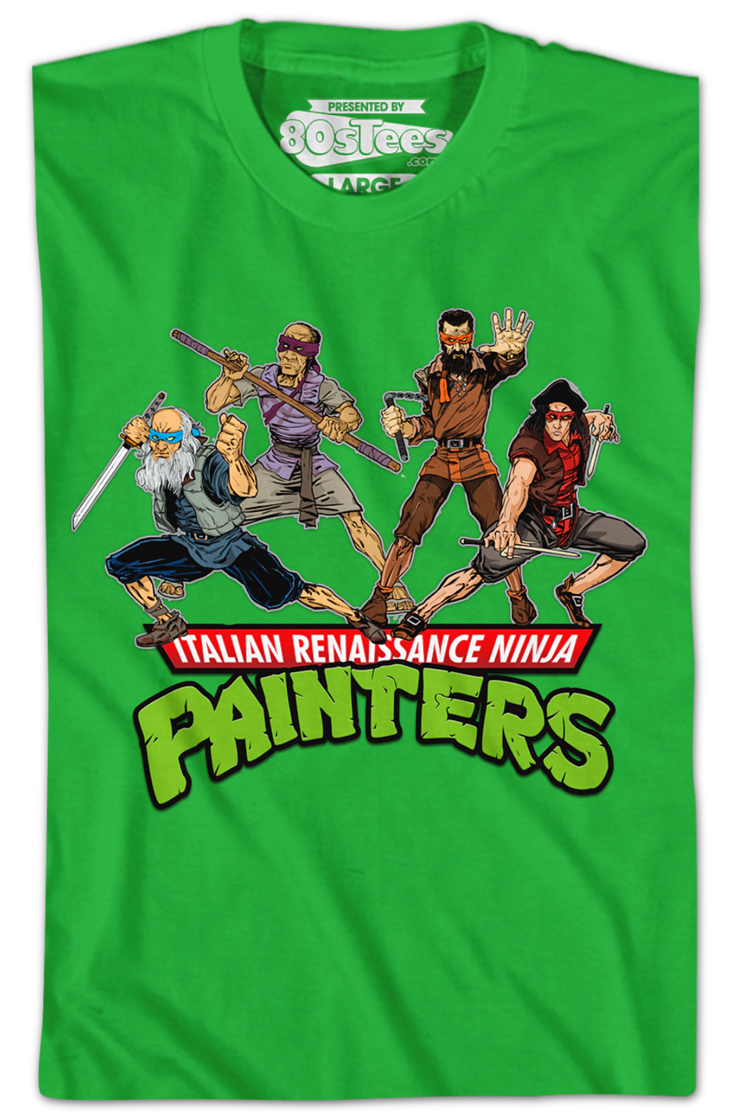 Italian Renaissance Ninja Painters Shirt
