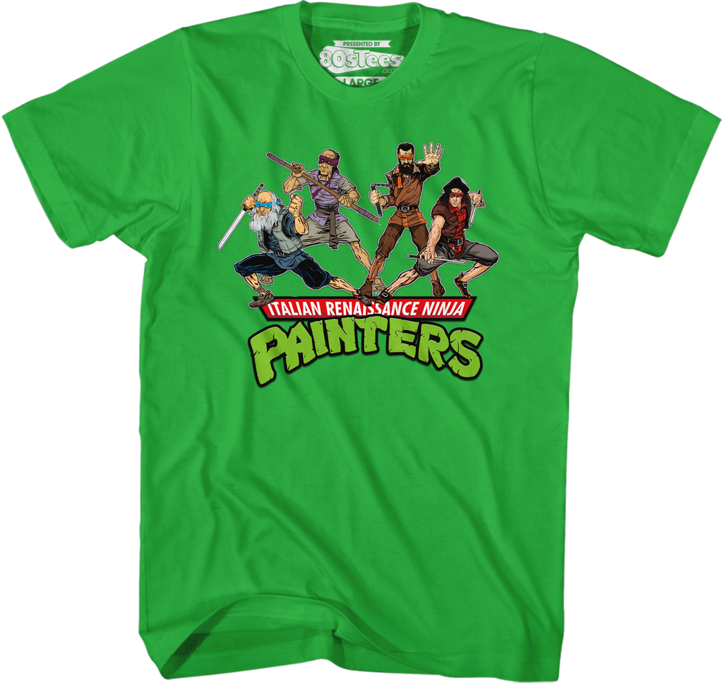 Italian Renaissance Ninja Painters Shirt