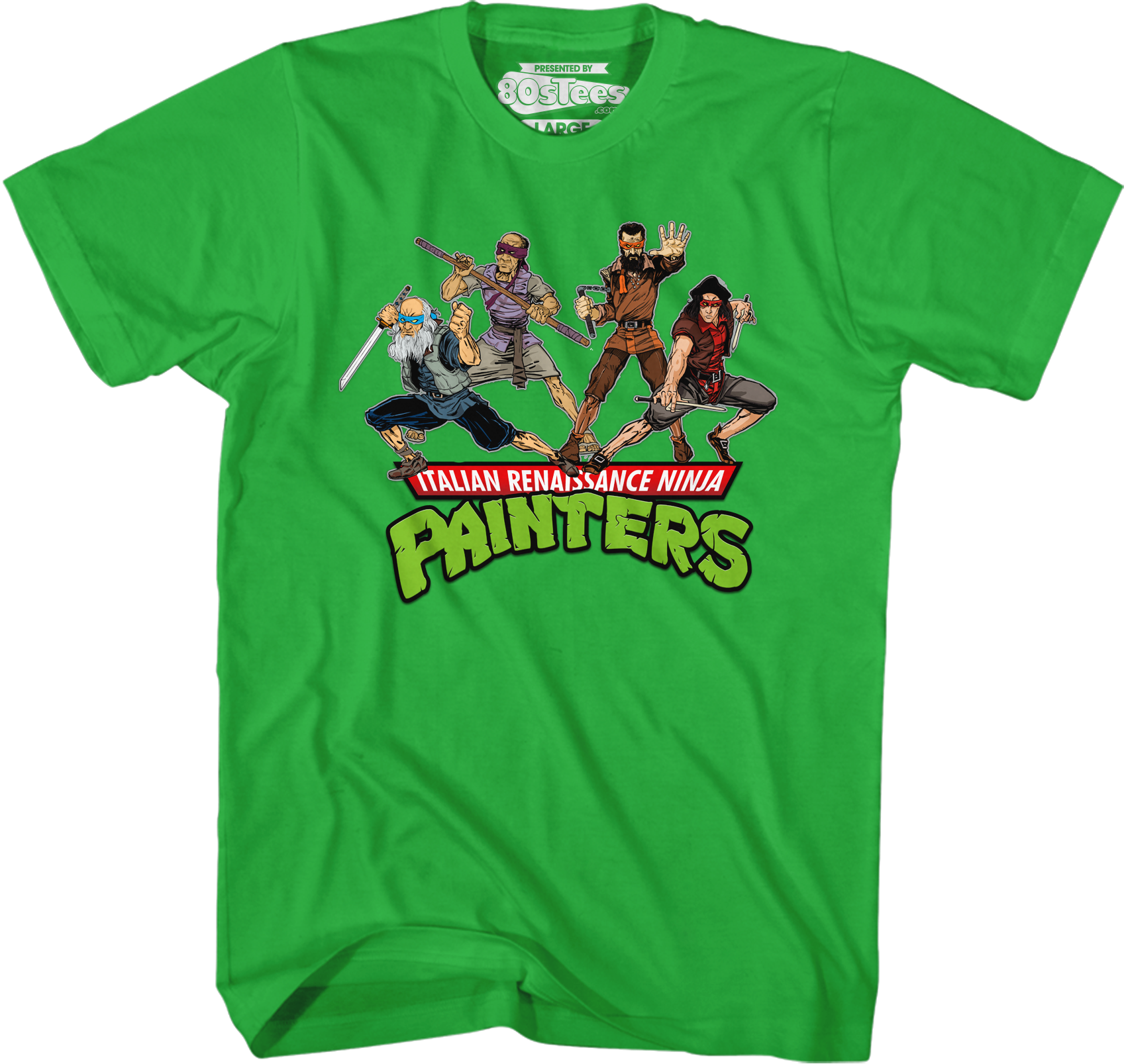 Italian Renaissance Ninja Painters Shirt