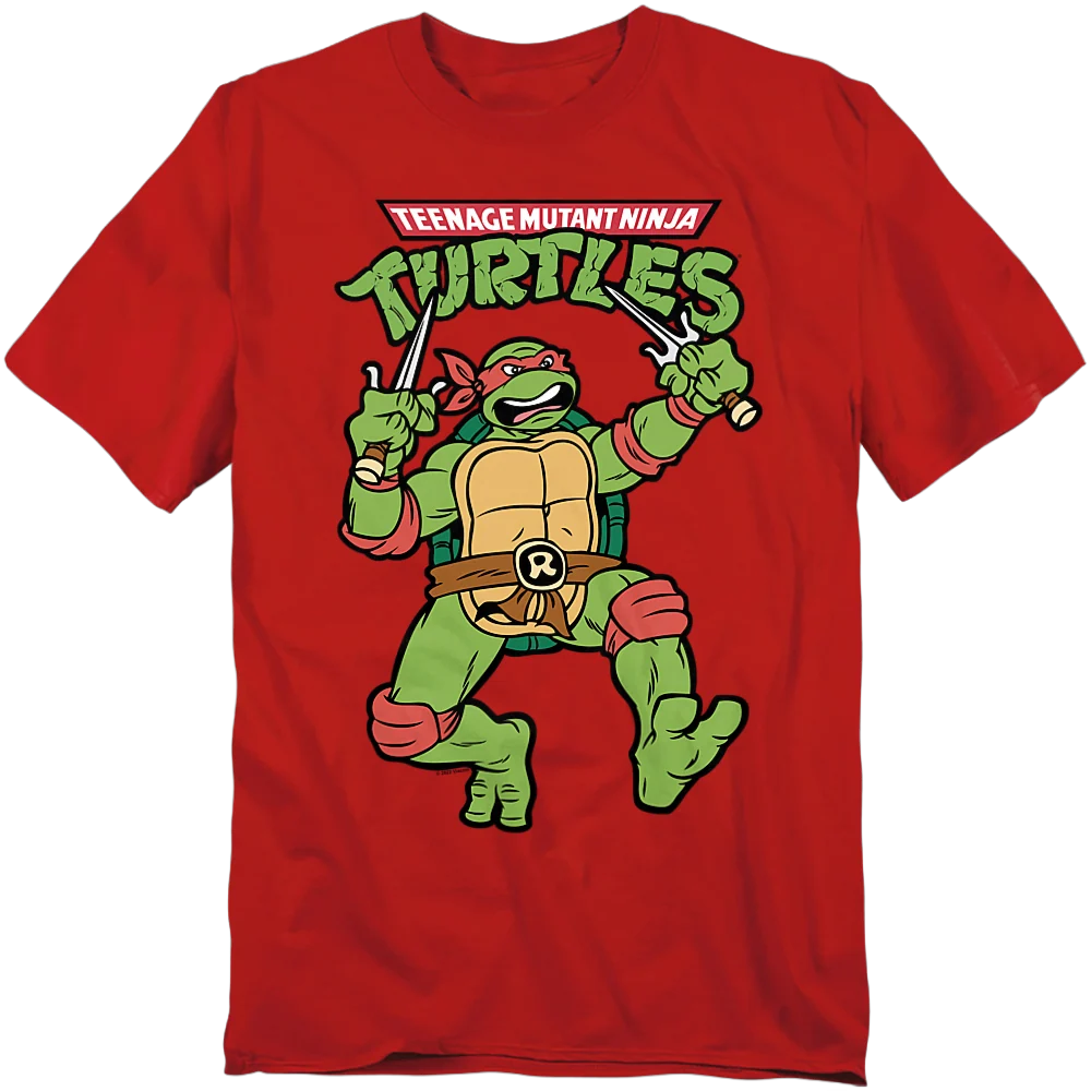 Red Raphael Teenage Mutant Ninja Turtles T-Shirt