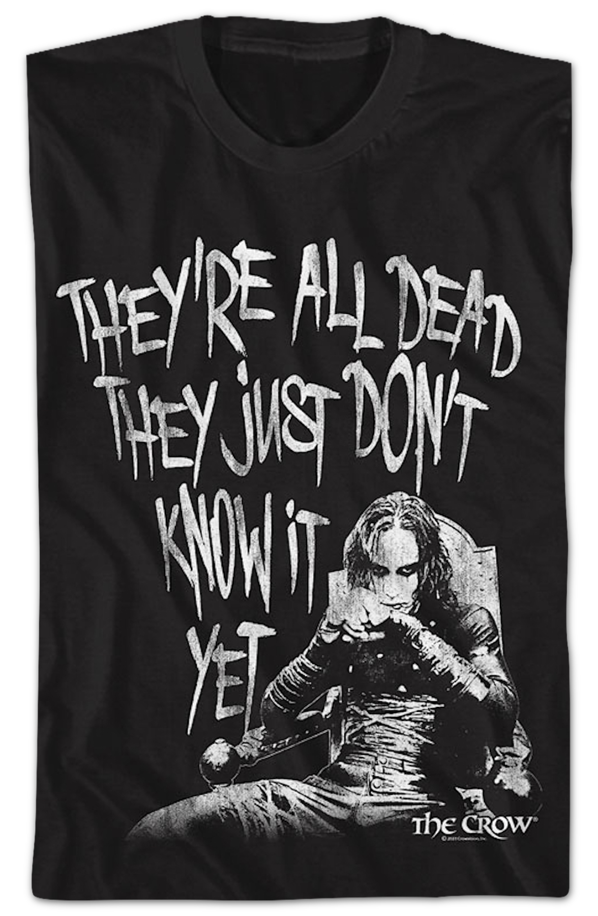 Retro They're All Dead The Crow T-Shirt