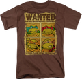 Wanted Poster Teenage Mutant Ninja Turtles T-Shirt