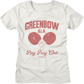 Womens Greenbow Ping Pong Club Forrest Gump Shirt