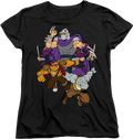 Womens Shredder And Foot Clan Teenage Mutant Ninja Turtles Shirt