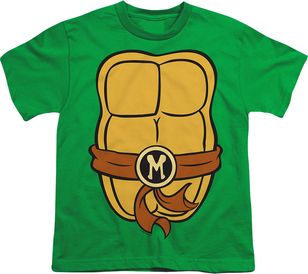 Youth Michelangelo Teenage Mutant Ninja Turtles Costume Shirt