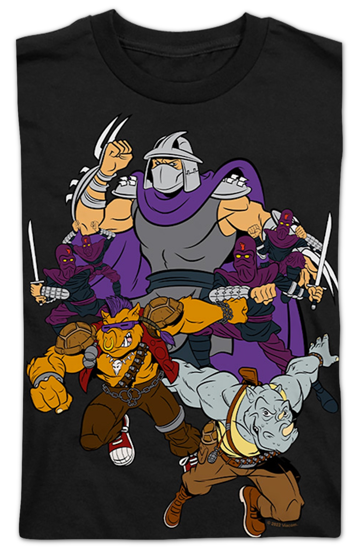 Youth Shredder And Foot Clan Teenage Mutant Ninja Turtles Shirt
